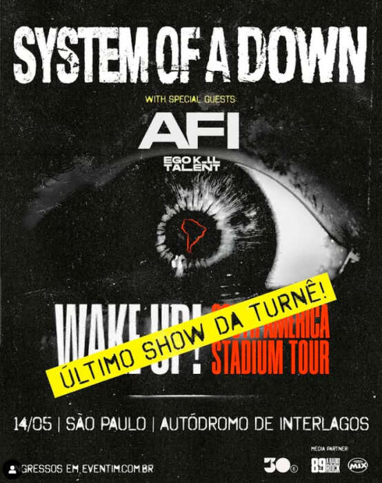 System Of A Down Show