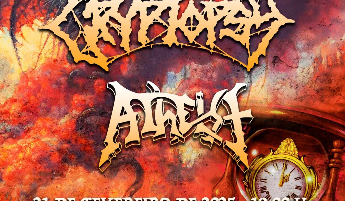 Cryptopsy E Atheist Unica Apresentacao No Brasil