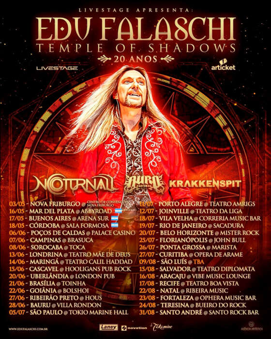 Edu Falaschi Tos In Concert 2025