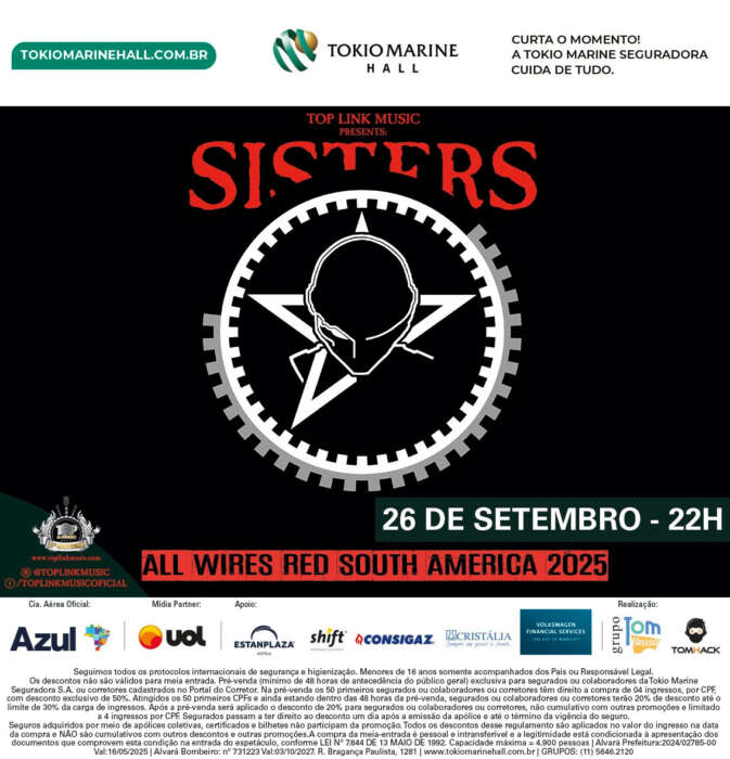 The Sisters Of Mercy Sp 2025