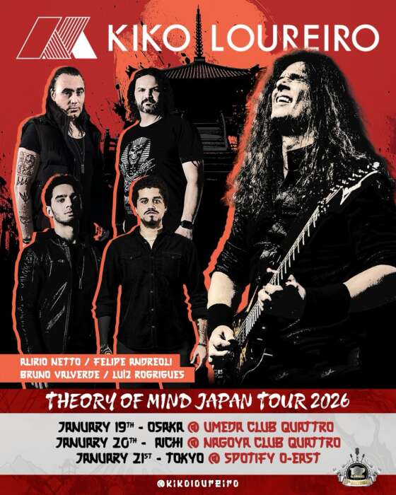 Kiko Loureiro Japan 2026