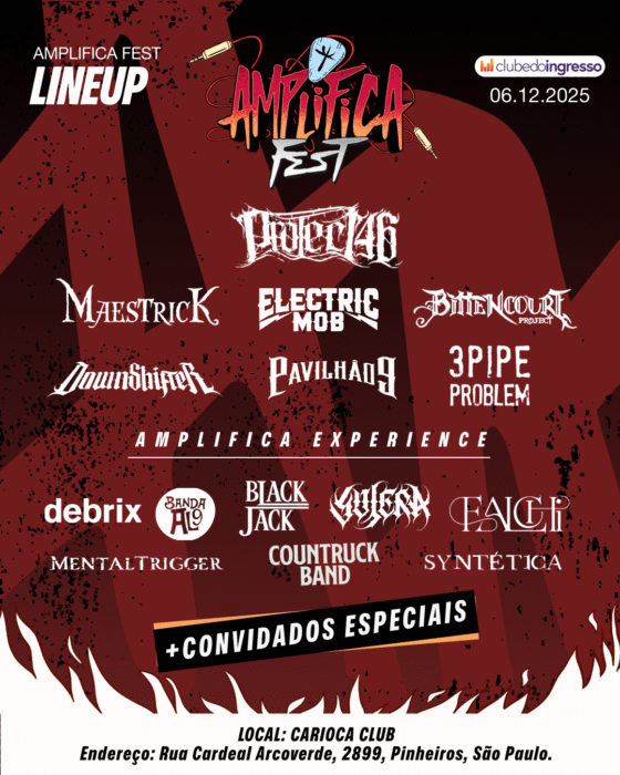 Lineup Feed Amplifica Fest