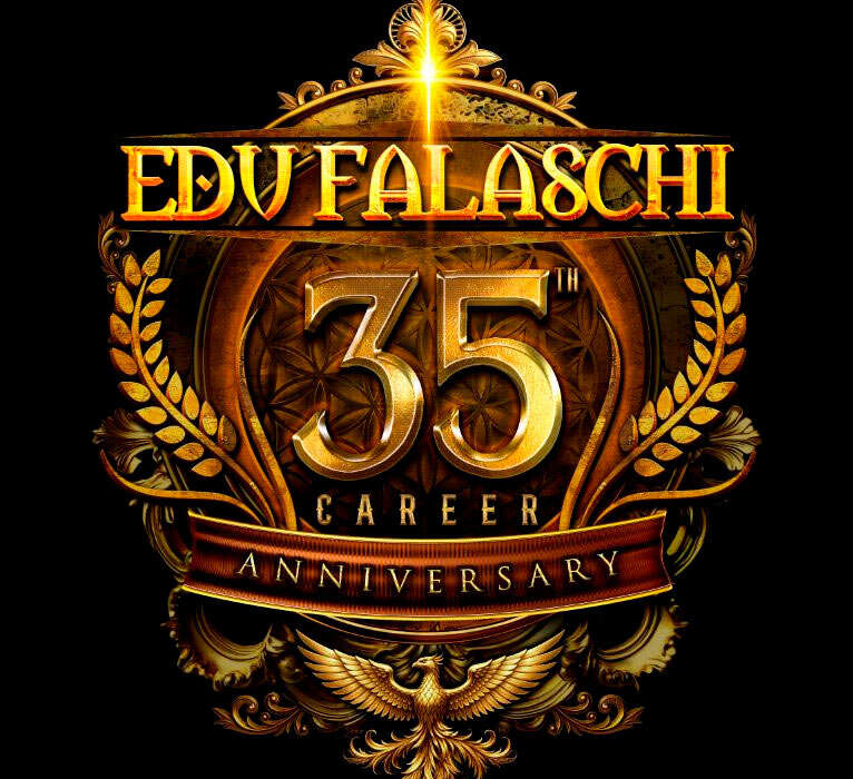 Brasão 35 Anos Edu Falaschi
