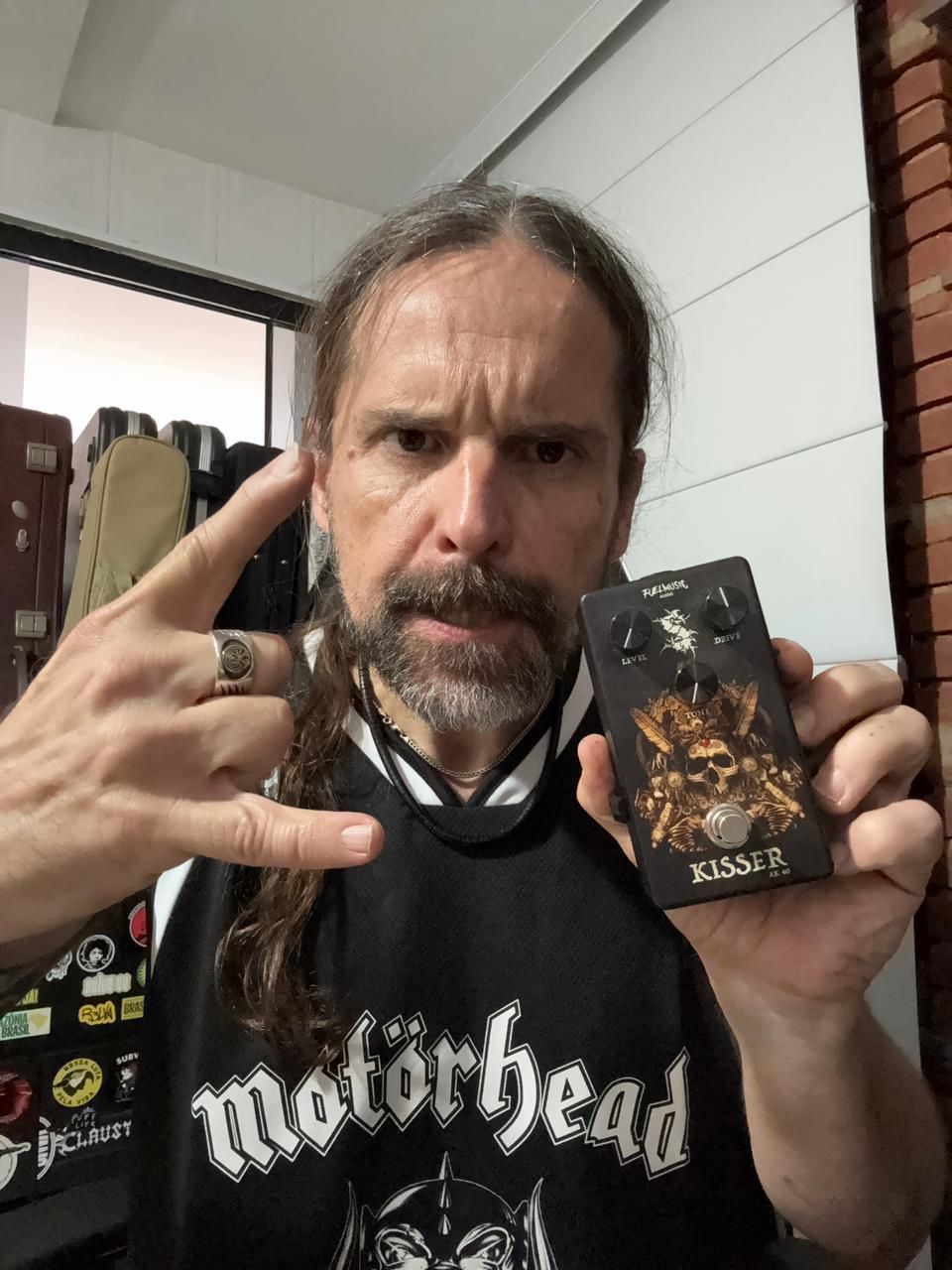 Andreas Kisser E O Pedal Kisser Ak40