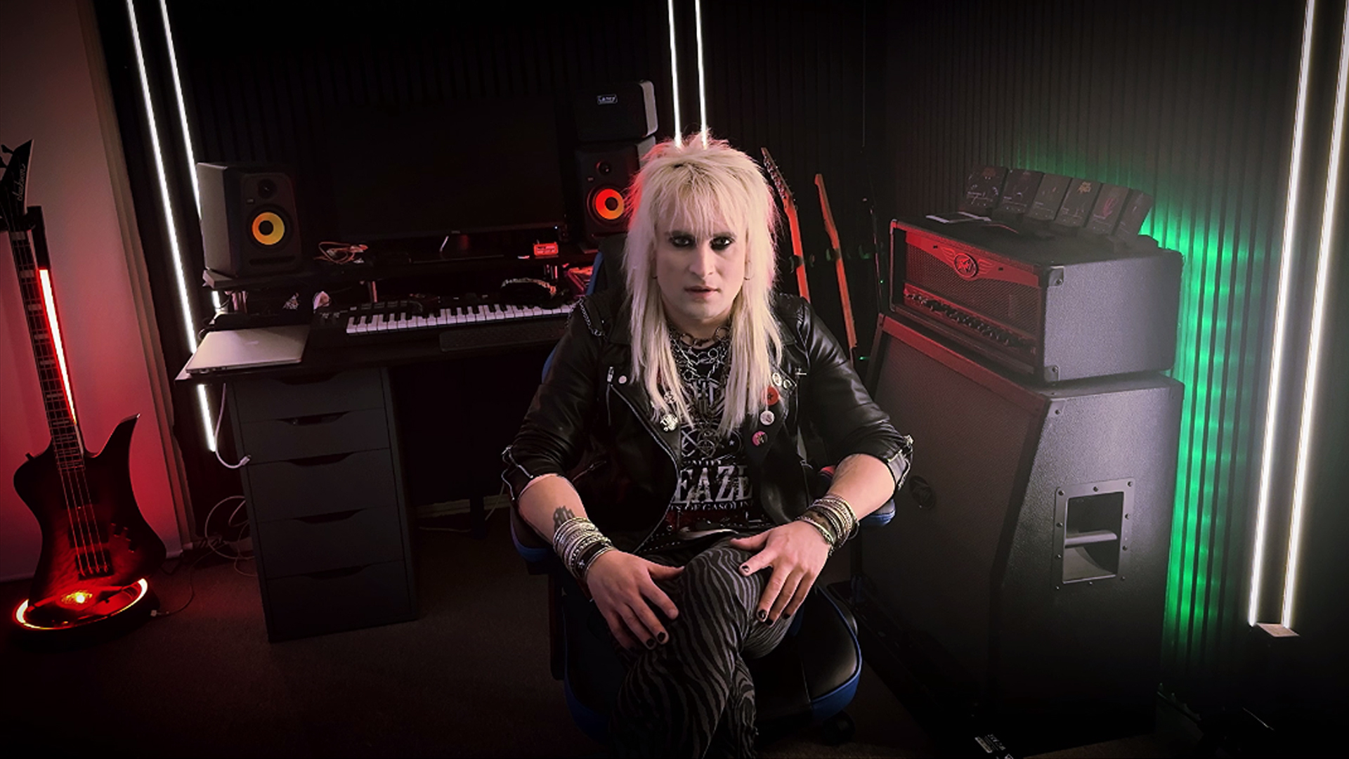 5 TO ROCK: Chris Young (Crashdïet, Midnight Danger) entre o glam e o synthwave