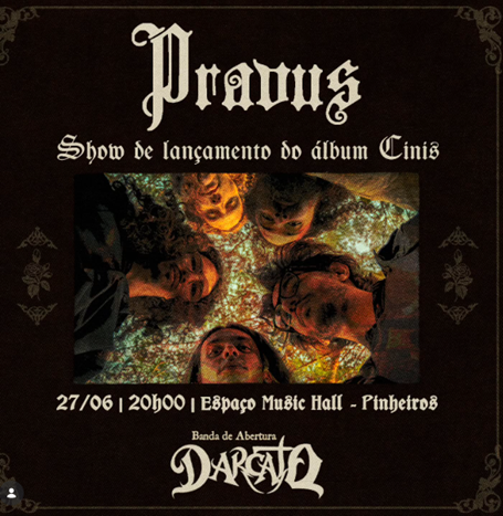 Pravus Show De Lancamento Sp