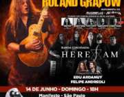 Roland Grapow inicia turnê brasileira neste fim de semana com show em São Paulo Roland Grapow Manifesto Sp 14 De Junho