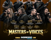 Santo Rock Bar recebe o ‘Masters of Voices’, espetáculo que reúne quatro dos maiores vocalistas do rock e do heavy metal mundial Cartaz Masters Of Voices No Santo Rock Bar 11 De Julho