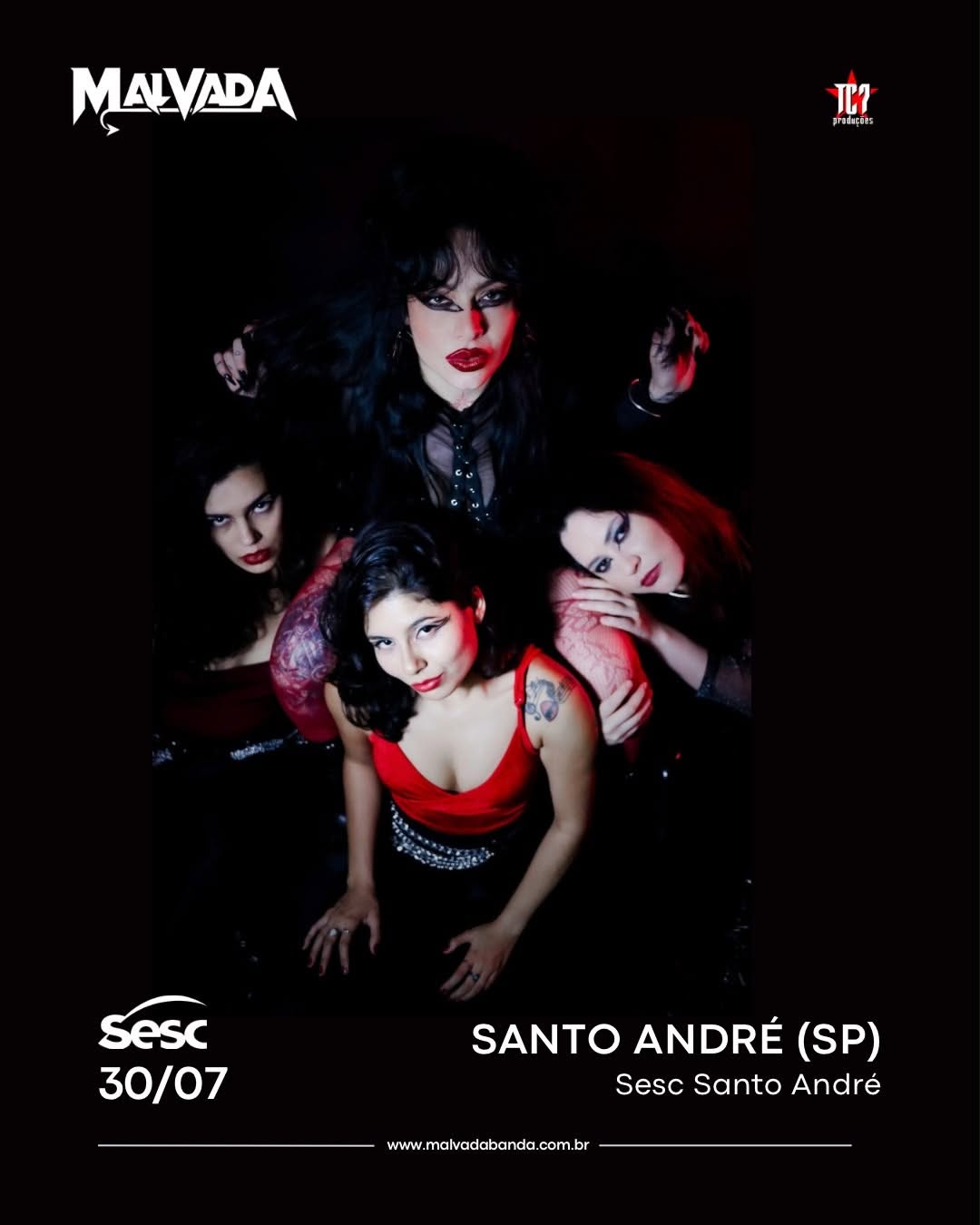 Malvada No Sesc Santo Andre