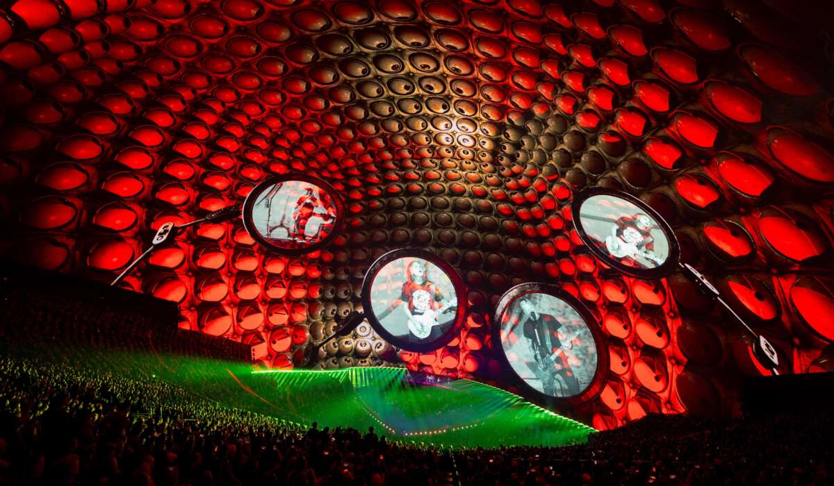 Metallica performs live at Sphere, Las Vegas, Nevada, on October 10, 2026